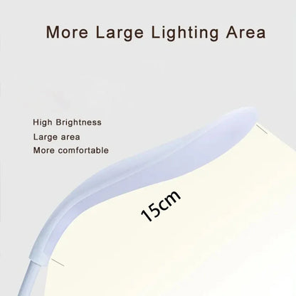 Smart Touch LED Desk Lamp - Portable & USB Rechargeable