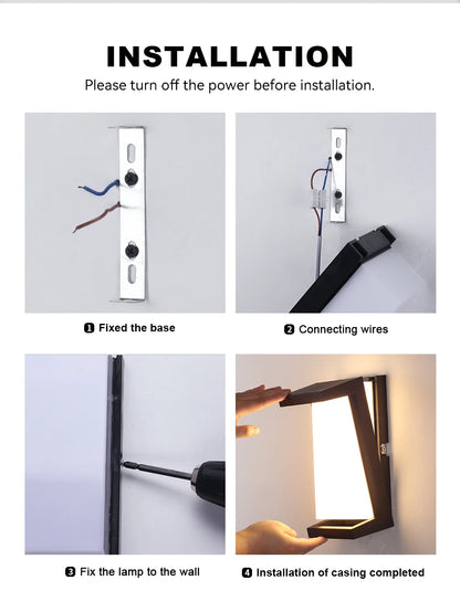 Waterproof LED Wall Sconce - 24W