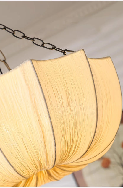 Wabi-Sabi Fabric Chandelier