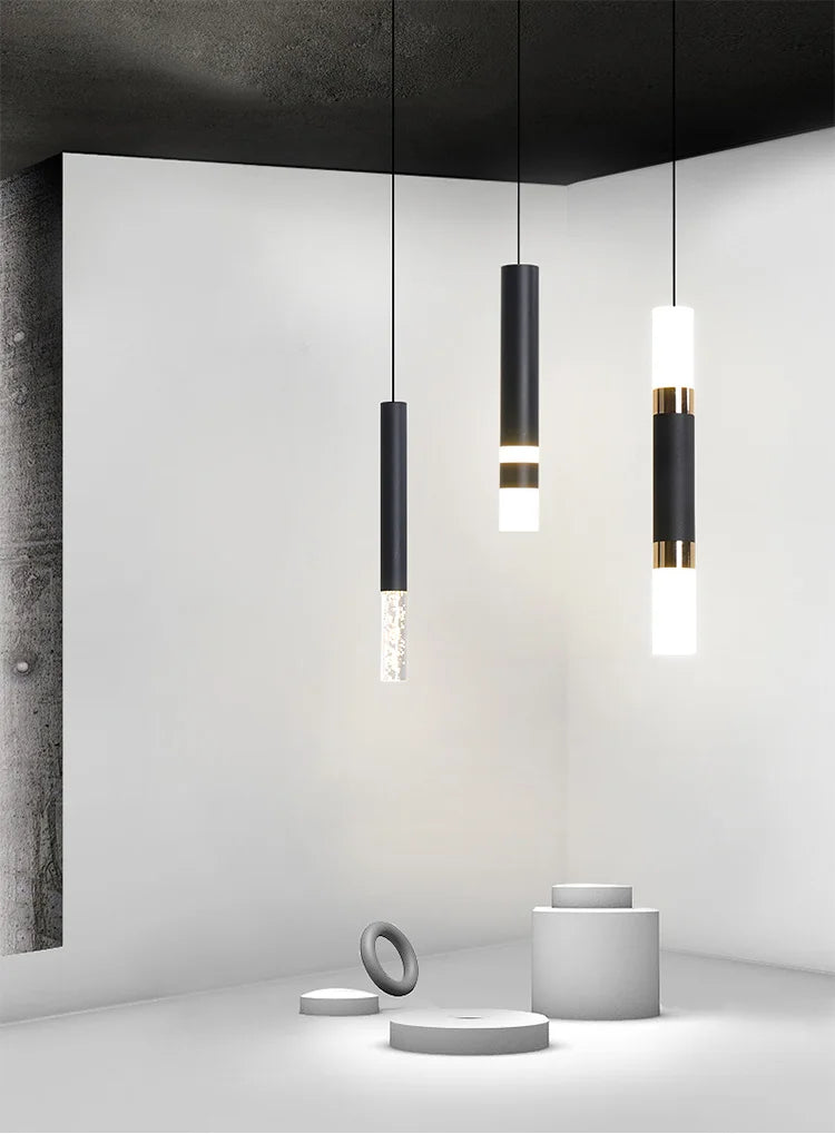 LED Glow Pendant Light Set