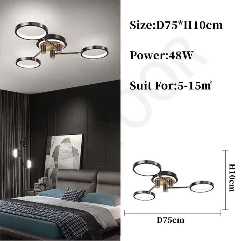 Nordic Luxe LED Pendant Light Fixture