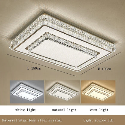 Luxe Crystal Chandelier