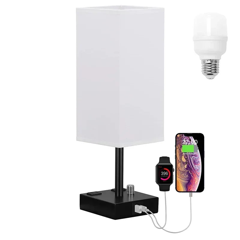 Dimmable USB Desk Lamp with Eye Protection Shade