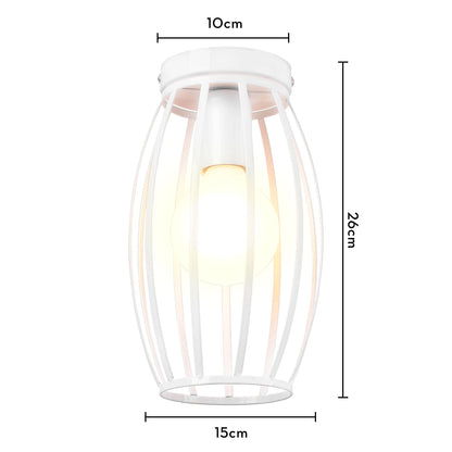 Retro Loft LED Ceiling Lamp - Vintage Charm