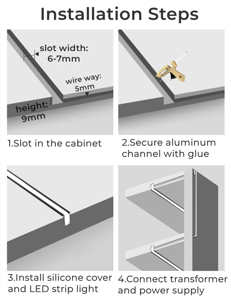 ClosetLite LED Strip Bar
