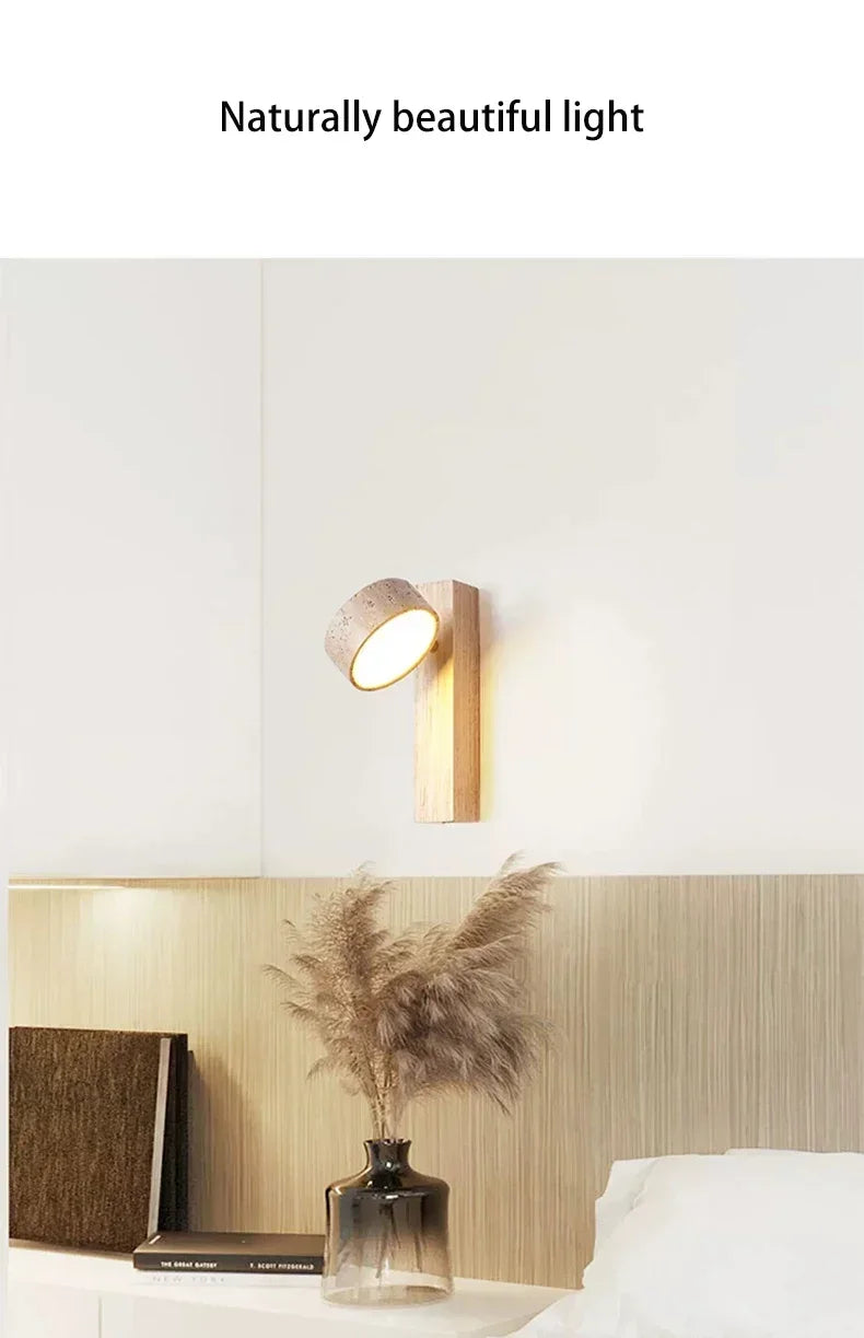 Stone Sconce Rotatable