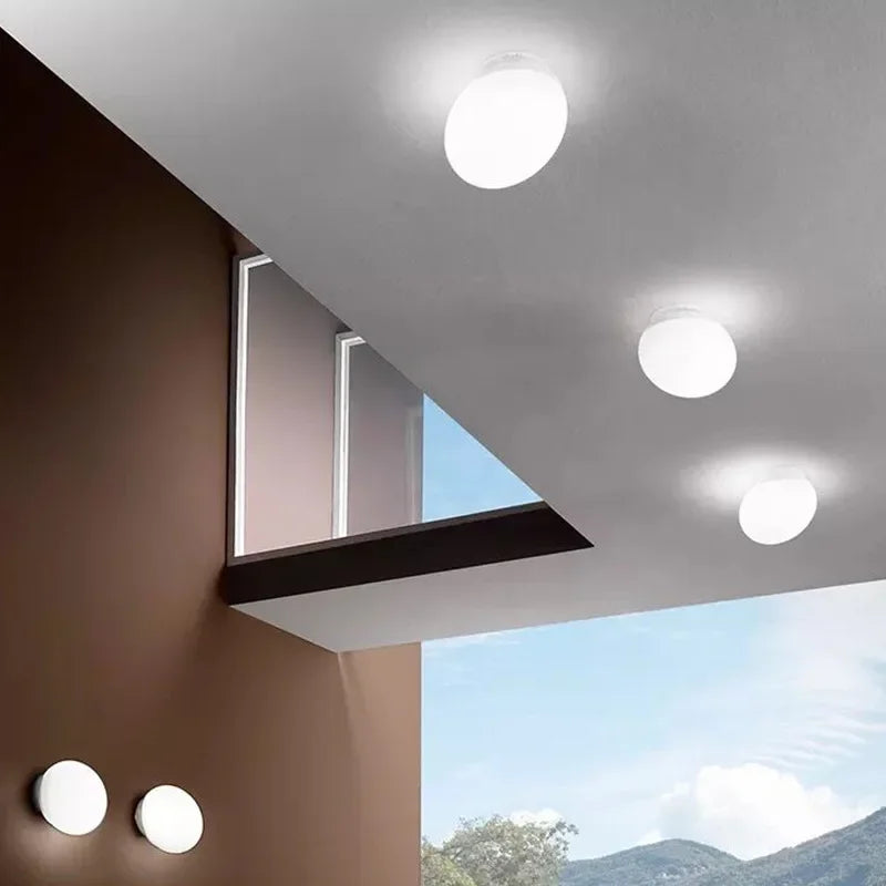 Artisan Egg Sconce with LED