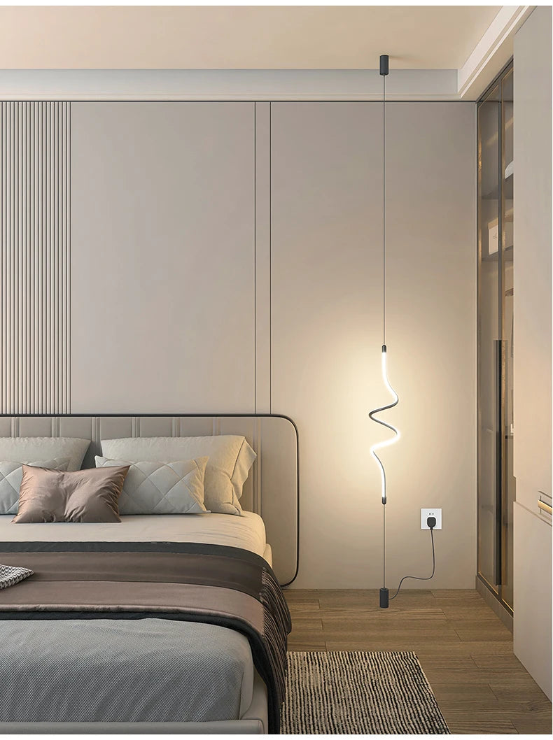 Floor Lamps Black 120cm Modern LED Floor Light