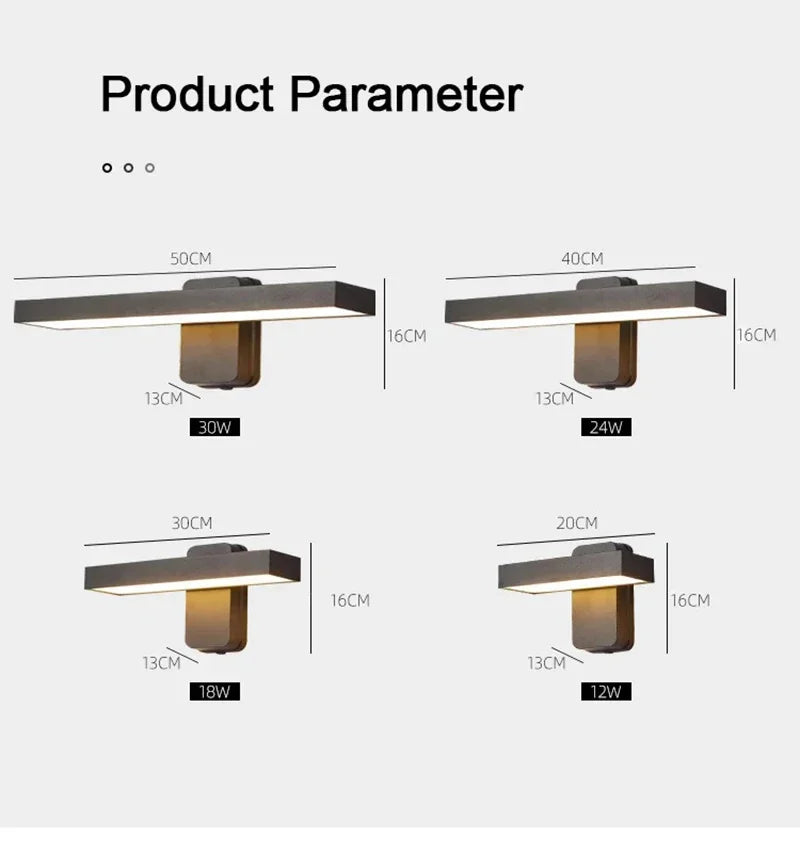 AluGlow Waterproof LED Wall Lamp