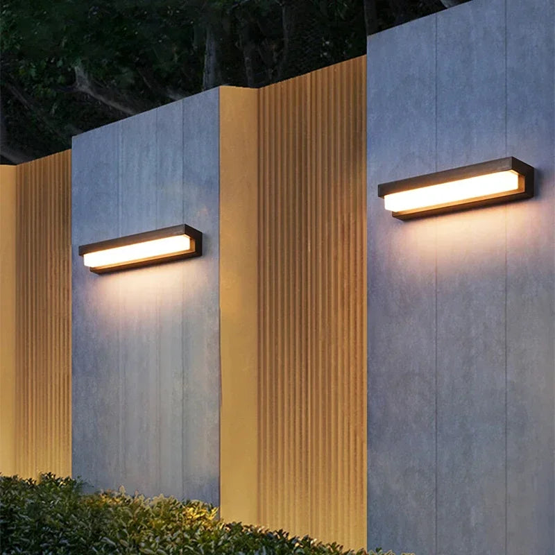 SolarWall Lights - Outdoor Illumination for Any Space
