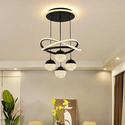 Art Deco LED Chandelier