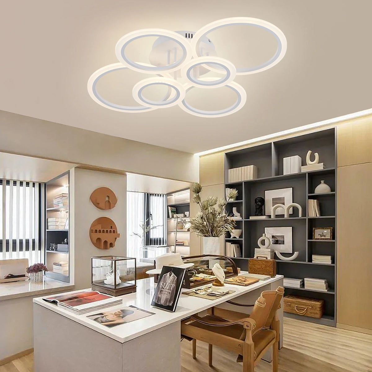 Smart Ring Ceiling Chandelier