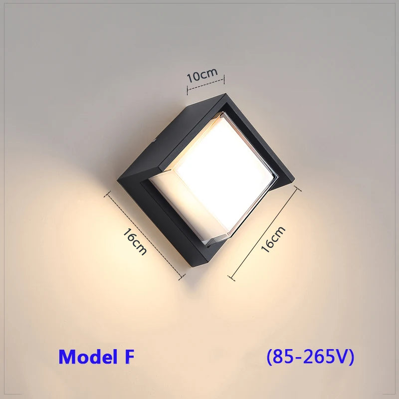 MotionGlow IP65 Outdoor Wall Light