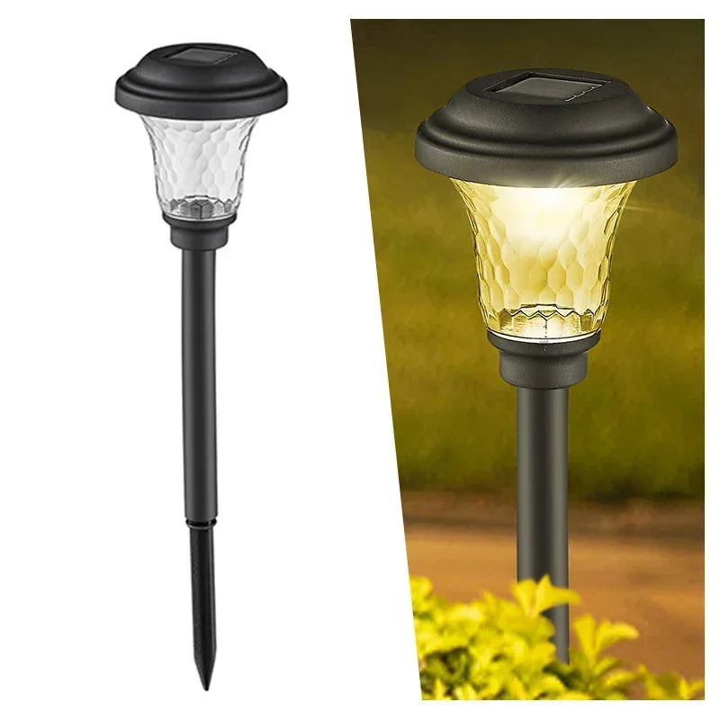 GlowPath Solar Garden Lights - Waterproof LED Elegance
