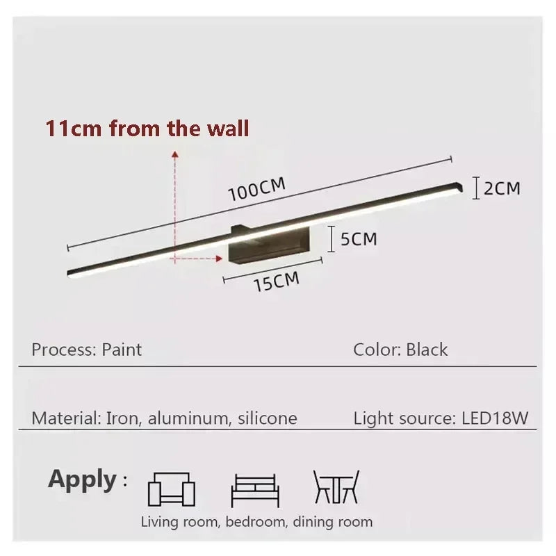 CETANT Modern Mirror Lamp