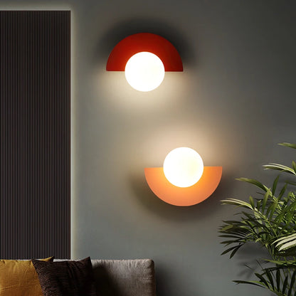 Colorful Ball Wall Sconce