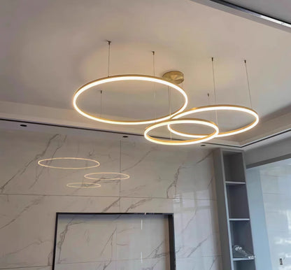 LED Ring Chandelier