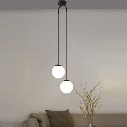 Nordic Gold Glass LED Pendant Lights
