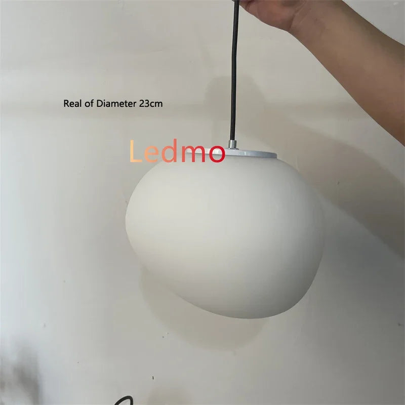 Artisan Egg Sconce with LED