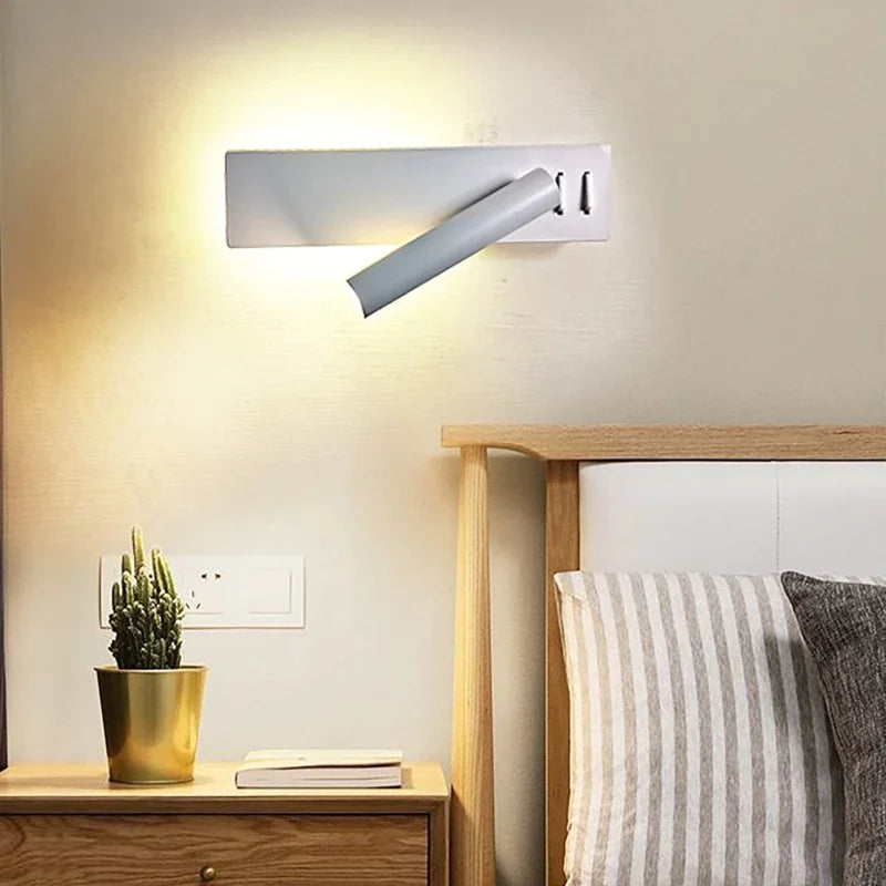 Rotating LED Bedside Reading Lamp