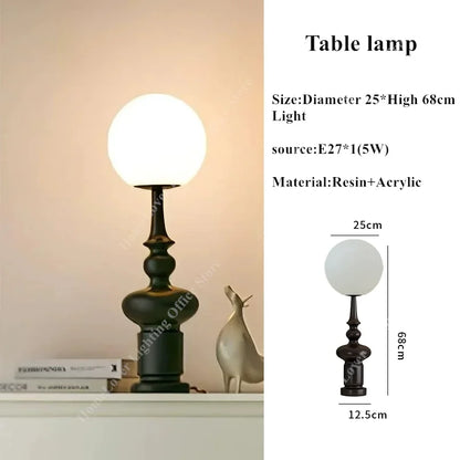 Mid Century Floor Lamp Minimalist Column Floor Lamp