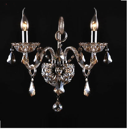Elegance Crystal Wall Sconce - European Bedroom Light