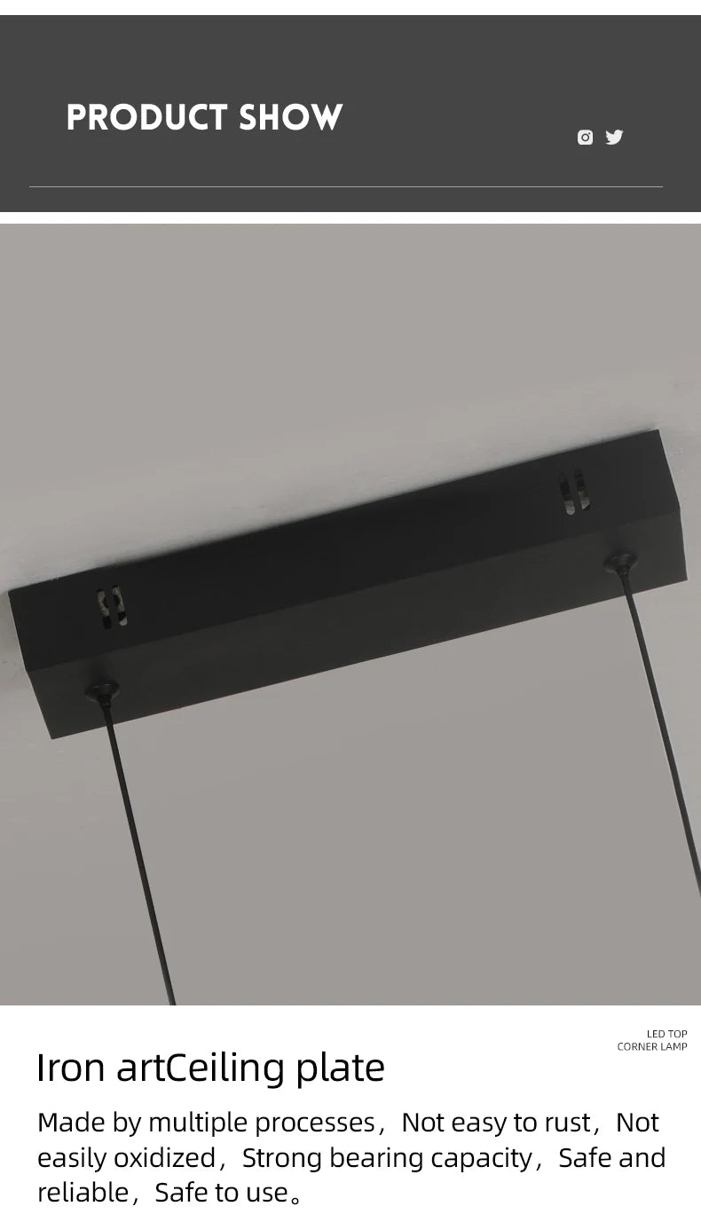 Aluminum LED Chandelier