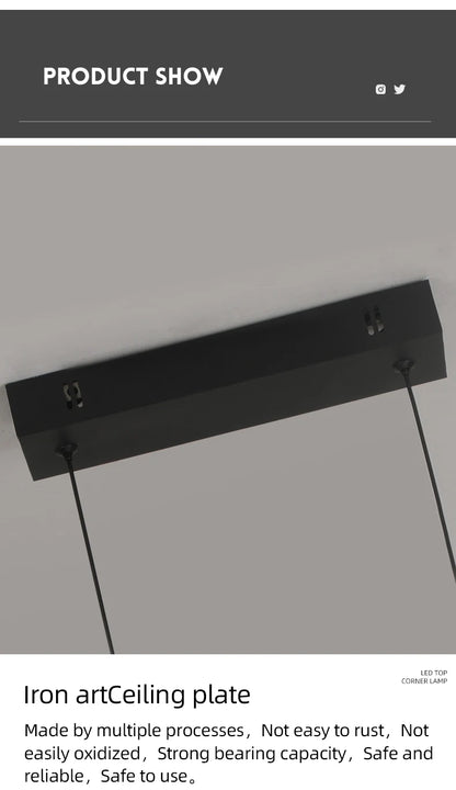 Aluminum LED Chandelier