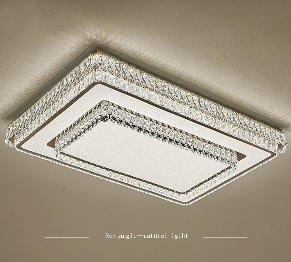 Luxe Crystal Chandelier