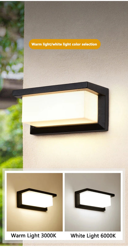 MotionGlow IP65 Outdoor Wall Light