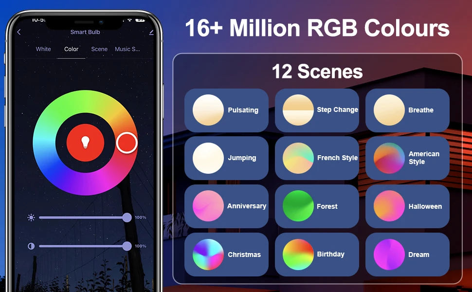 Smart Beam Patio Lights