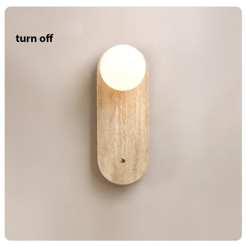 StoneGlow LED Wall Sconce for Stylish Spaces