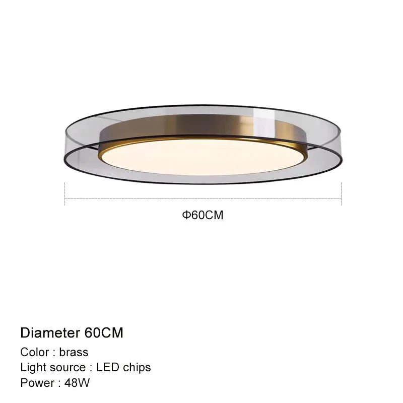 Nordic Gauze Ring Ceiling Light