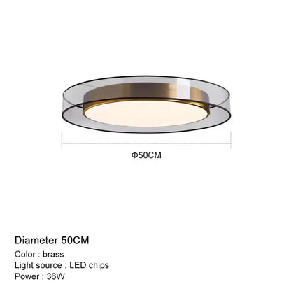 Nordic Gauze Ring Ceiling Light