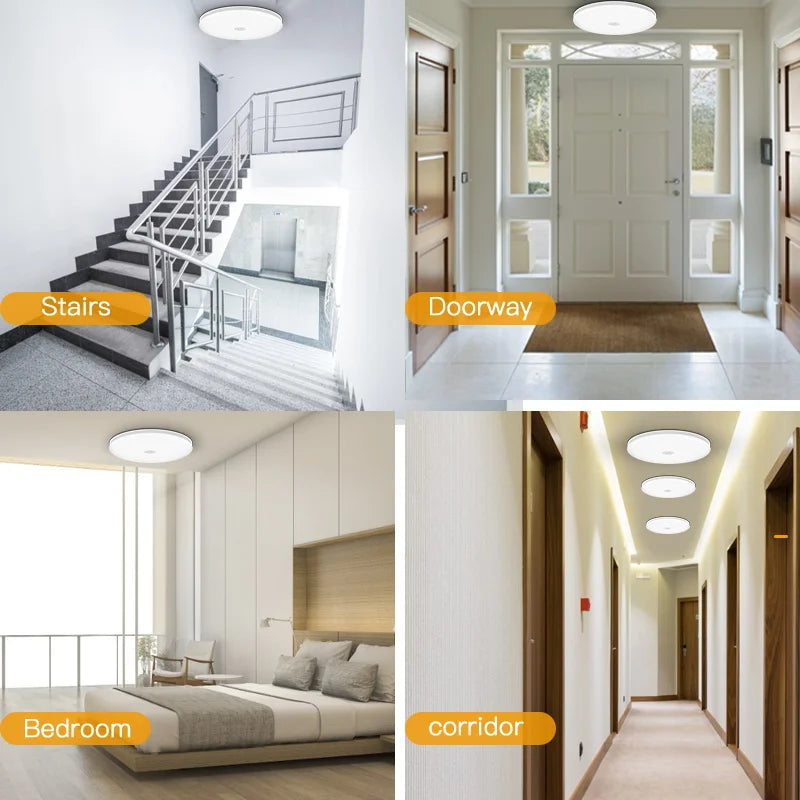 Motion Sensor LED Ceiling Light
