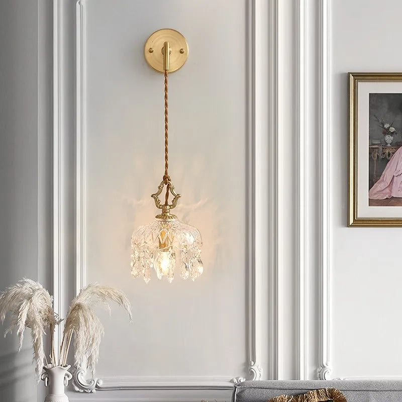 LuxCrystal LED Wall Sconce - Elegant Home Illumination