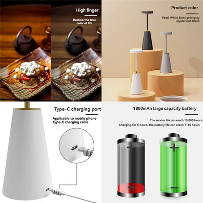 LumaTouch Cordless LED Desk Lamp