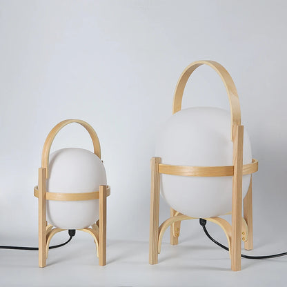 Modern Wood LED Table Lamp - Simple & Stylish