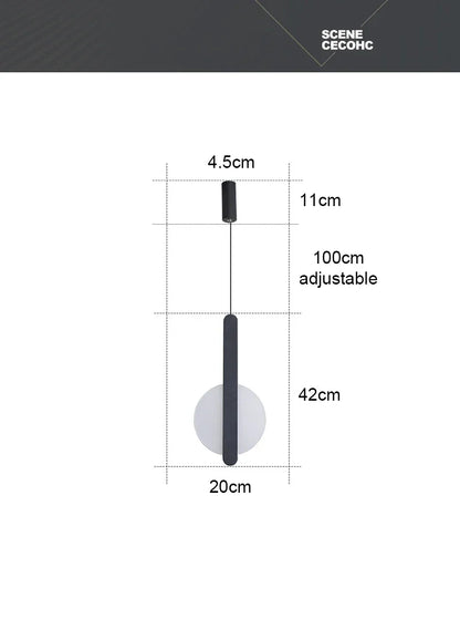 Modern Glow LED Pendant Chandelier for Home Decor