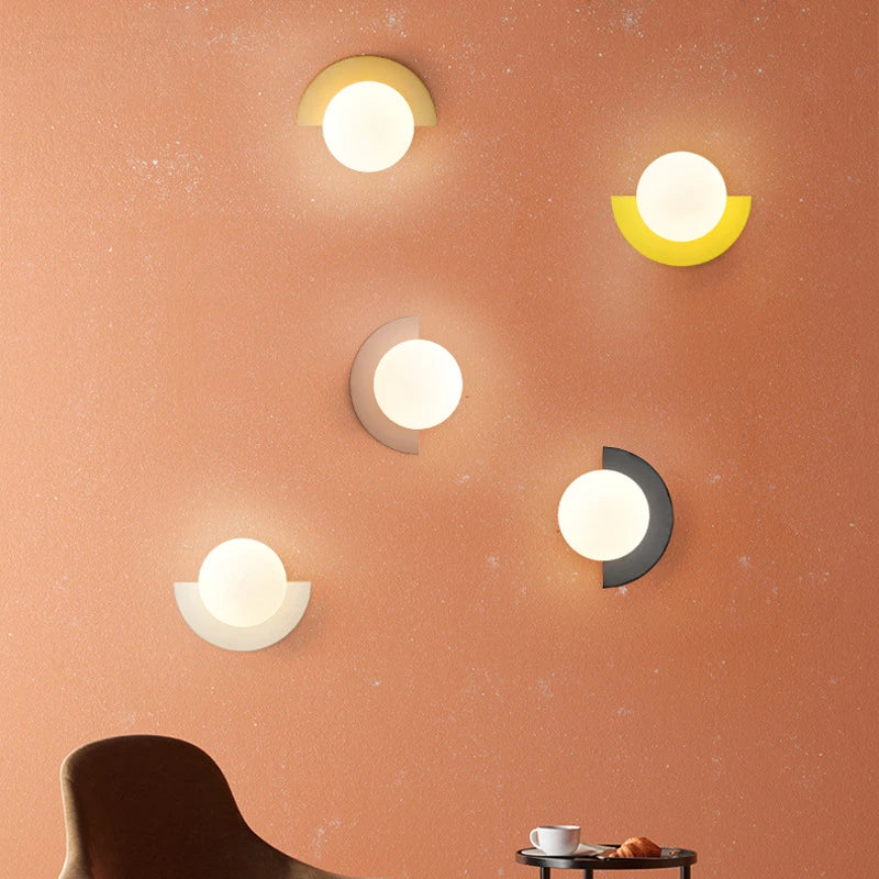 Colorful Ball Wall Sconce