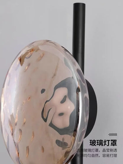 Glass Glow Sconce - Modern LED Wall Light