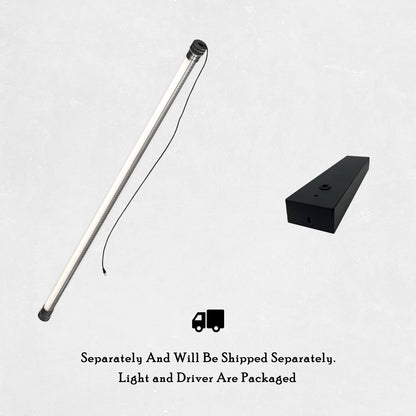 Clear Tube LED Pendant Light