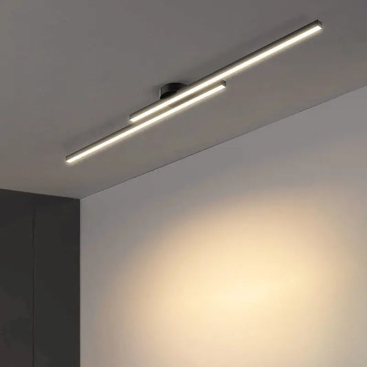 AluGlow Modern LED Ceiling Lamp - Stylish Indoor Light
