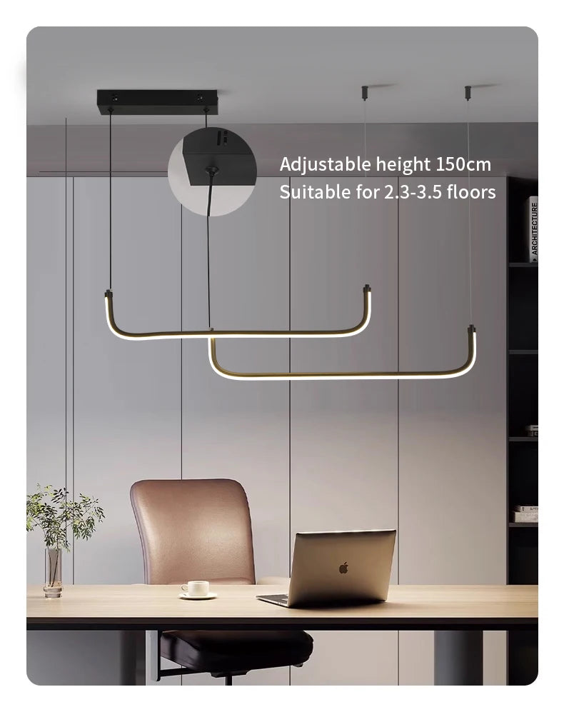 Aluminum LED Chandelier