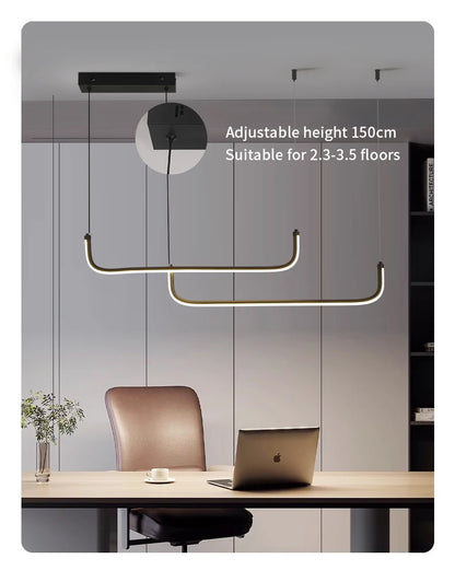 Aluminum LED Chandelier