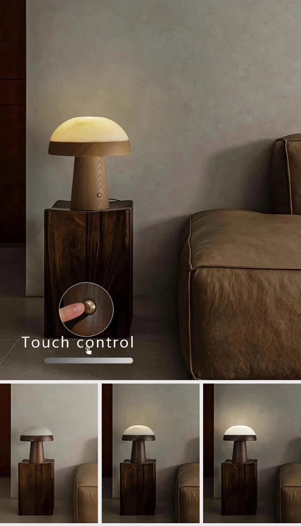 WoodMarb Glow: Sleek LED Desk Lamp