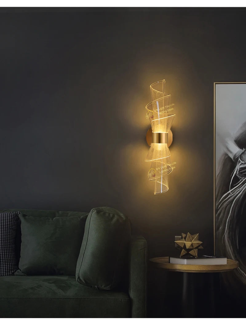 Nordic Glow Wall Sconce - Elegant LED Lighting