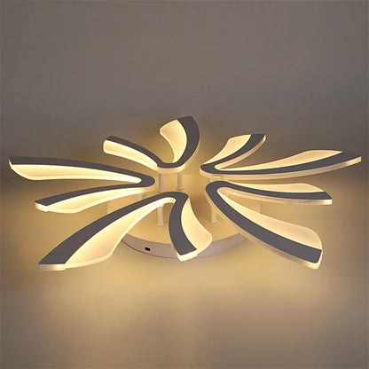 Acrylic LED Ceiling Light, Dimmable with Remote