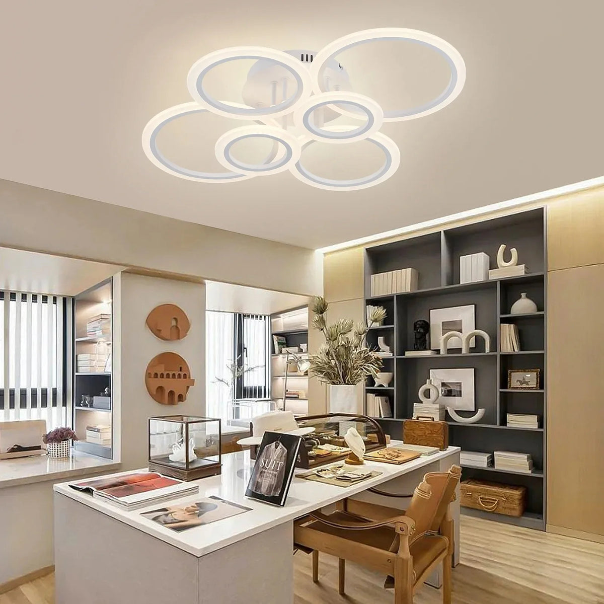 Smart Ring Ceiling Chandelier