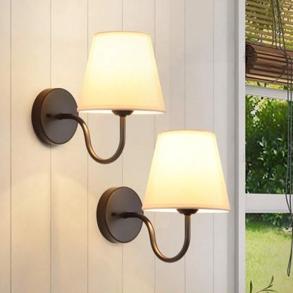 Fabric Shade Wall Sconce